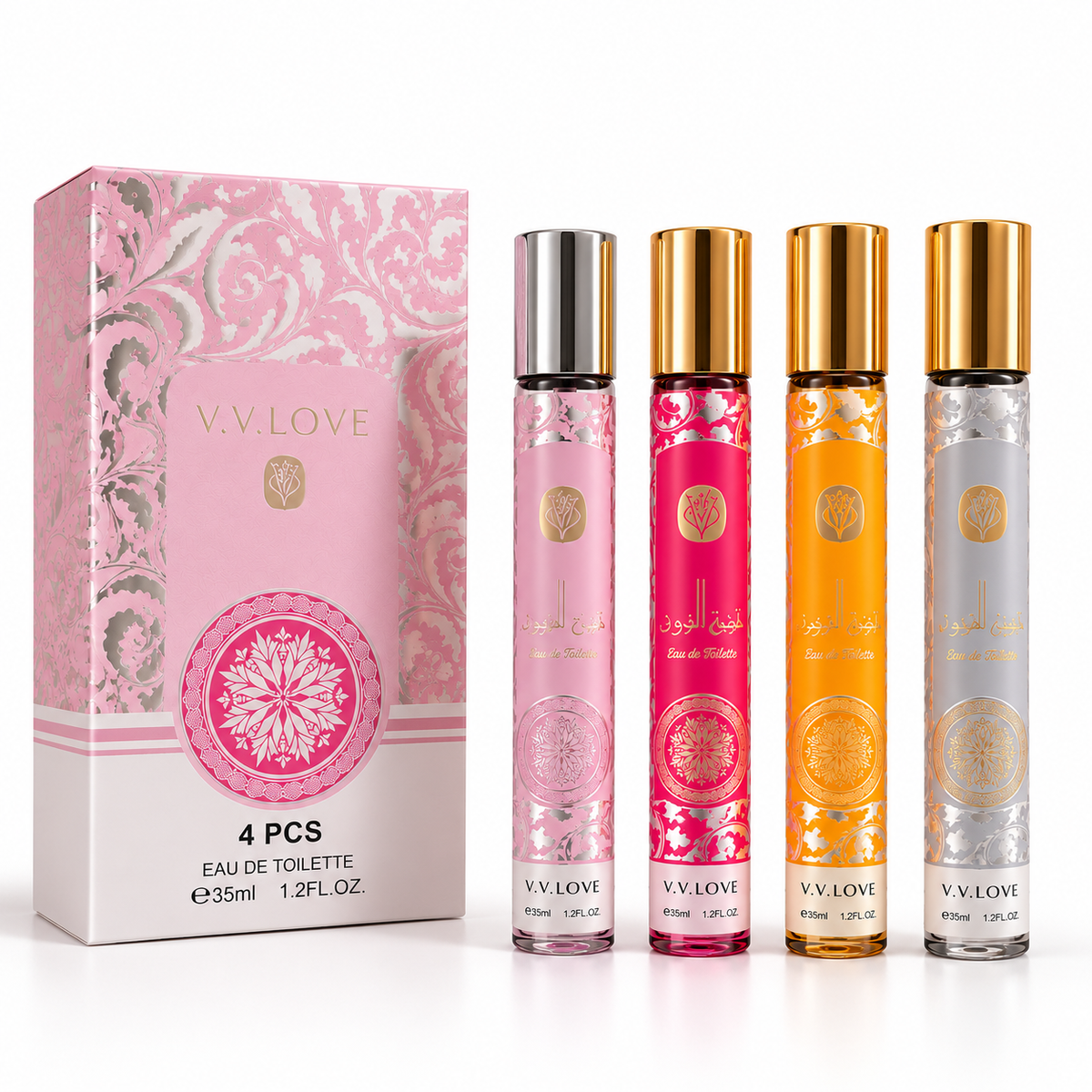 Set 4 Perfumes Árabes de mujer | V.V Love