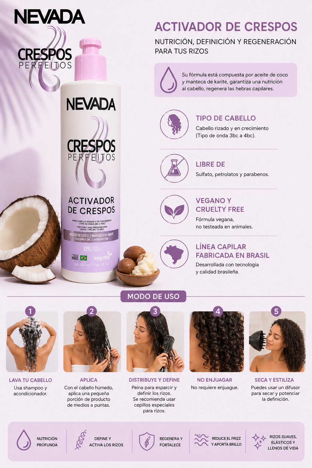 Activador de rizos | Nevada
