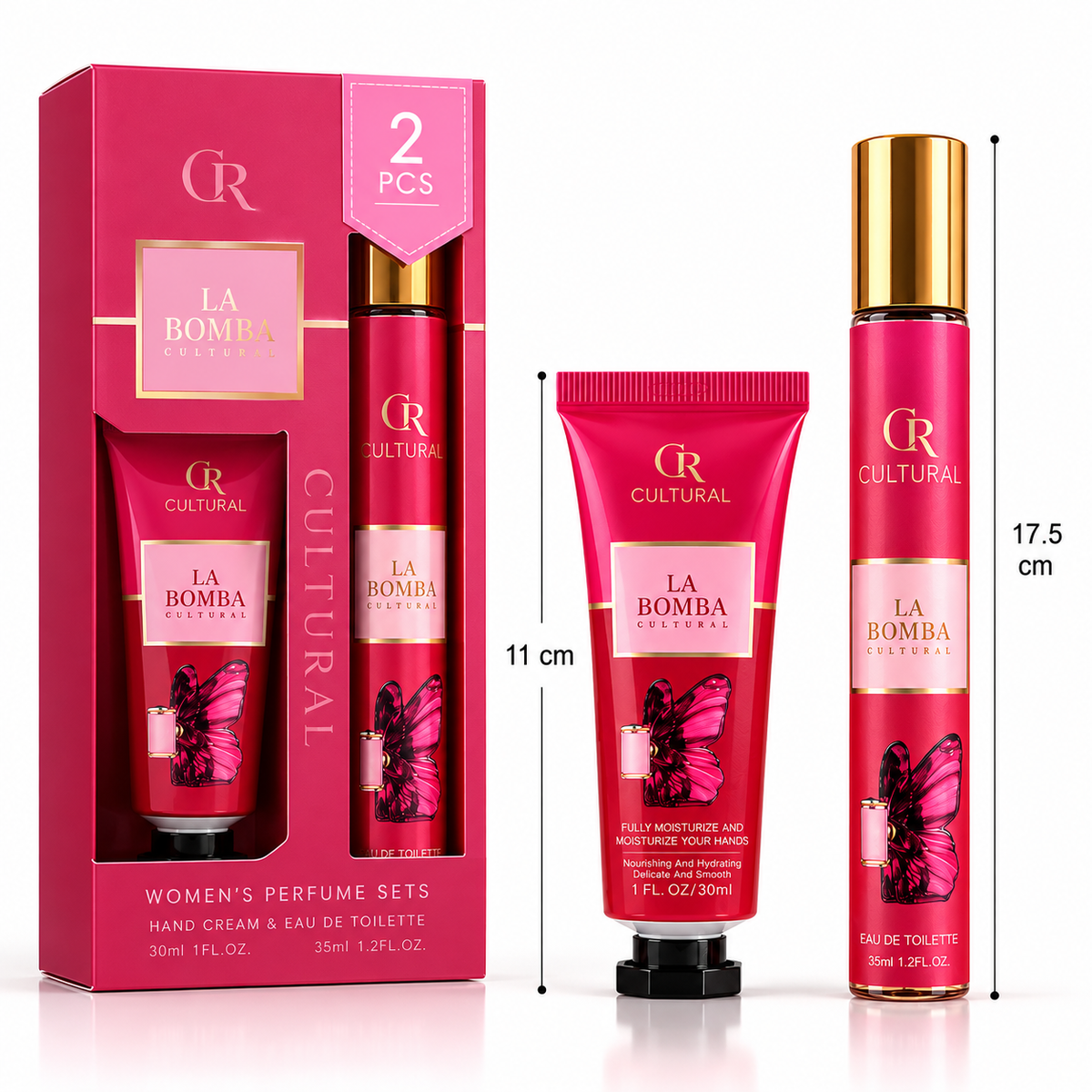 Perfume La Bomba + crema de manos | 35 ML