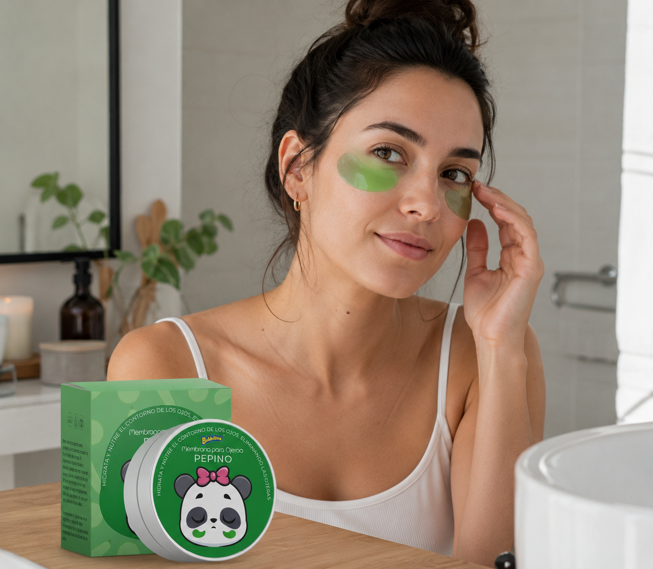 Parches de ojeras pepino | Bubbaluu