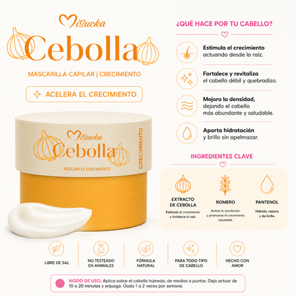Mascarilla capilar para crecimiento | Misucka