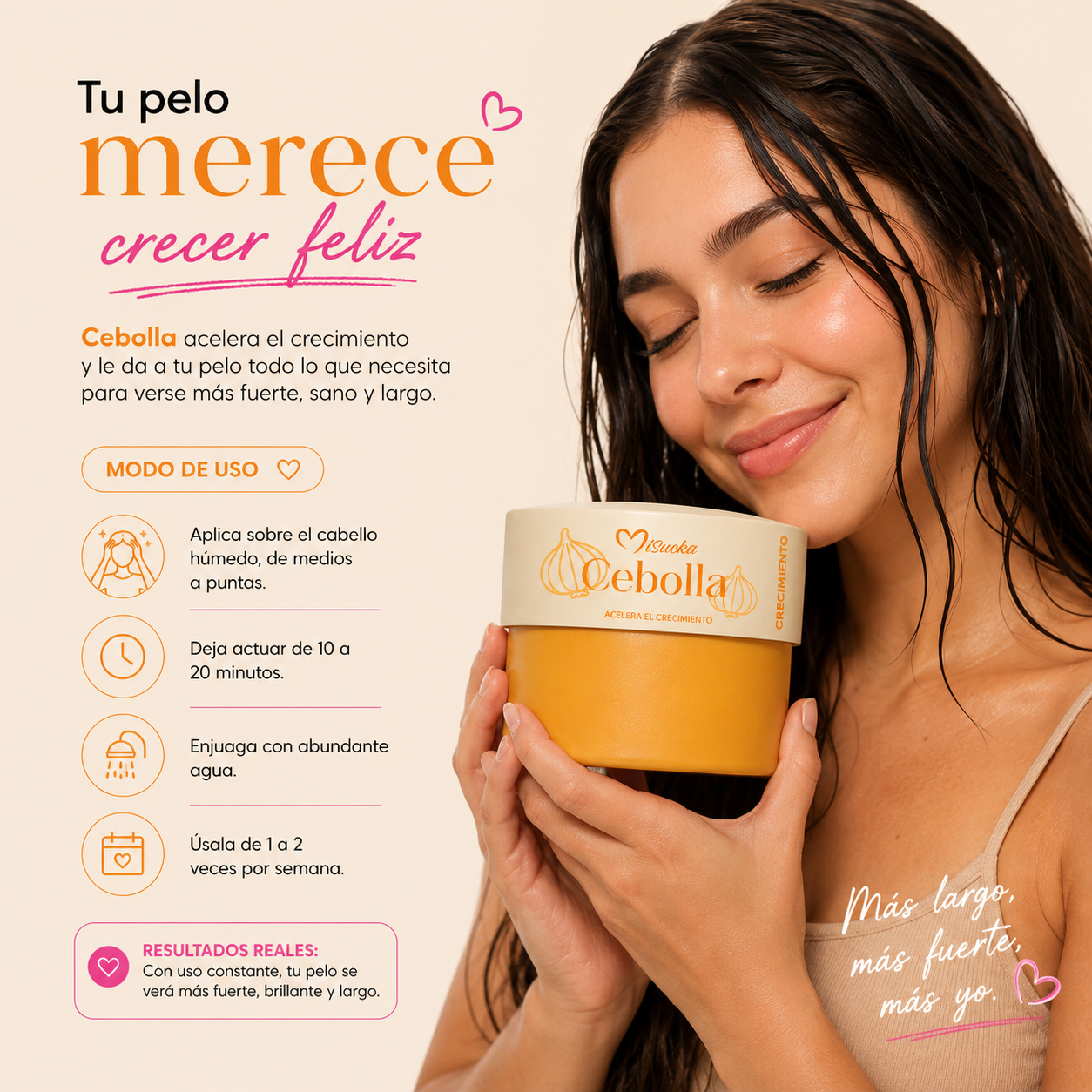 Mascarilla capilar para crecimiento | Misucka