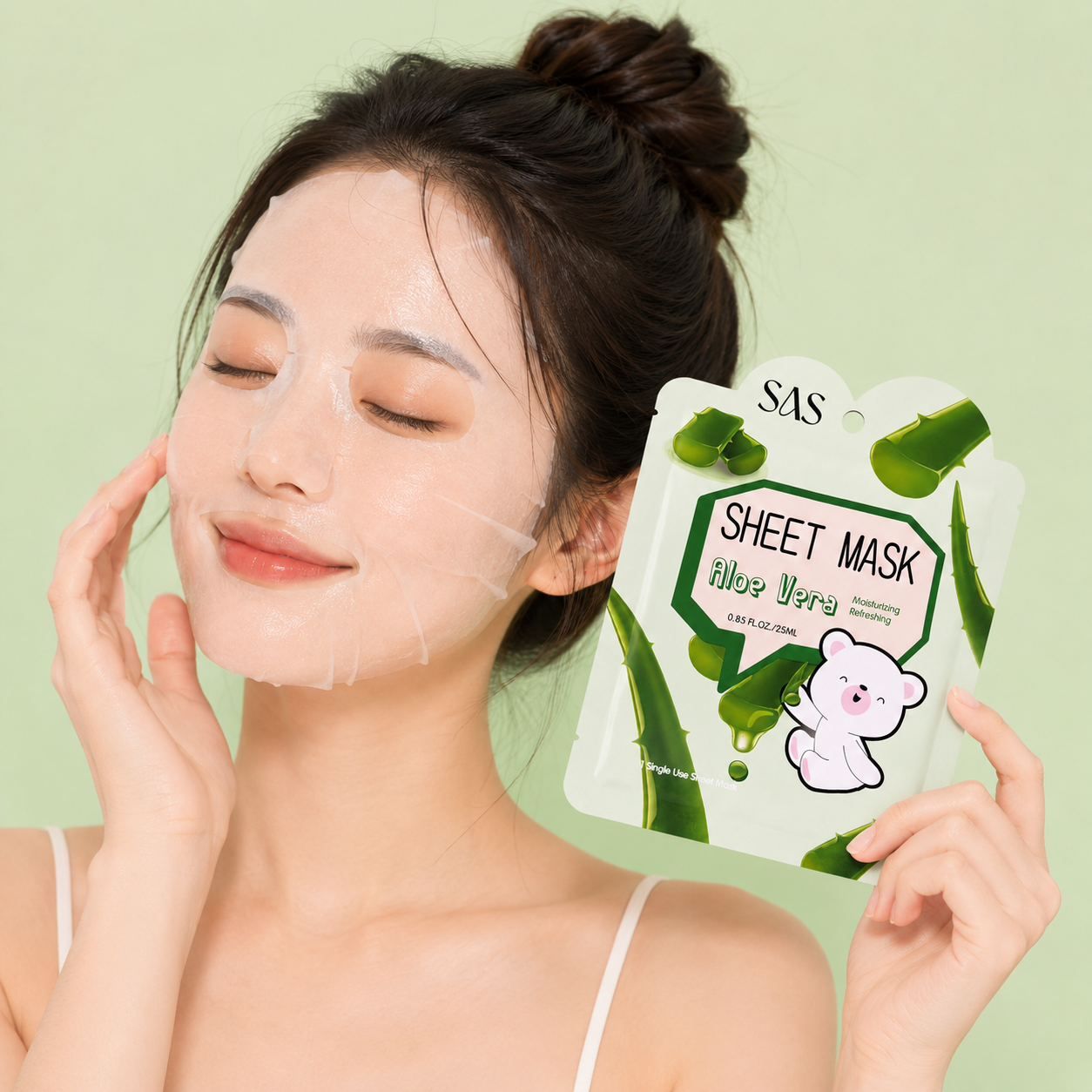 Mascarilla Facial Aloe | Sas