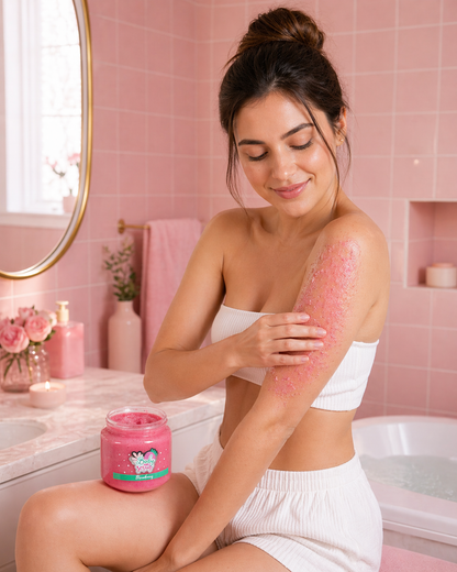 Exfoliante corporal frutilla | Misucka