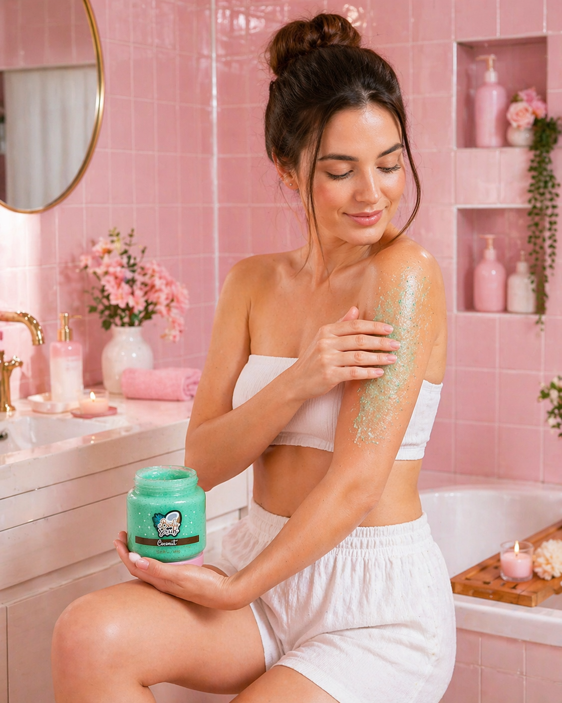 Exfoliante corporal coco| Misucka