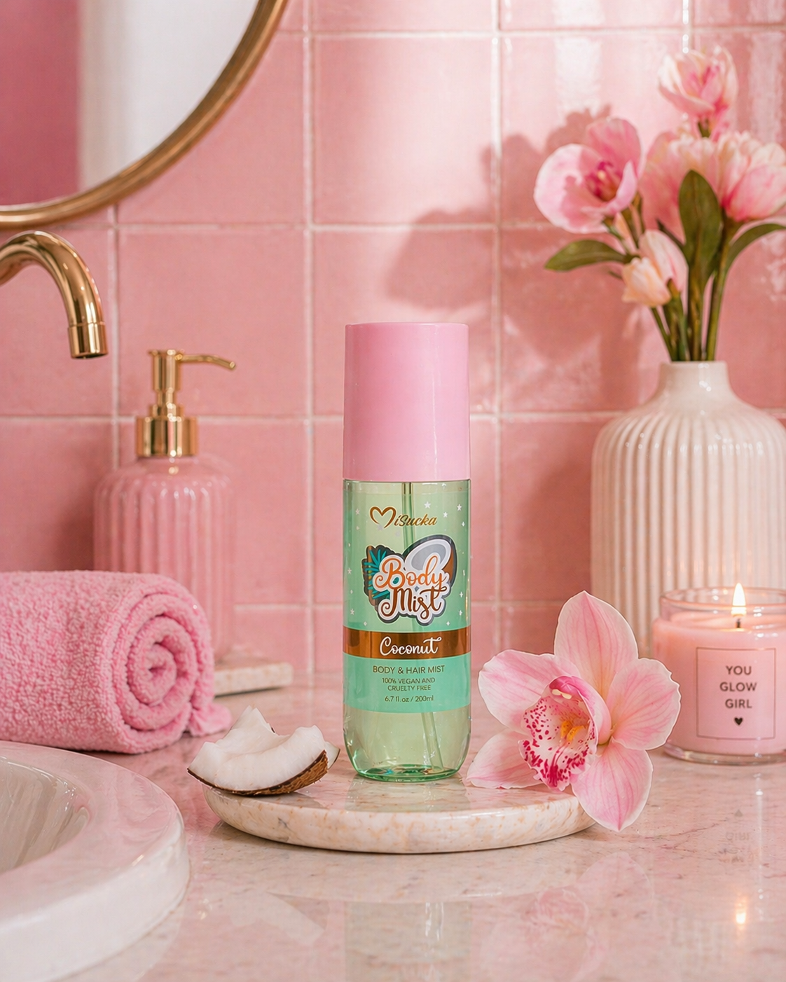 Body Mist Coconut | Misucka