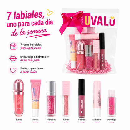 Pack 7 labiales | Uvalu
