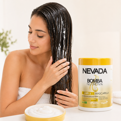 Mascarilla 3 en 1 Bomba Nutritiva | Nevada