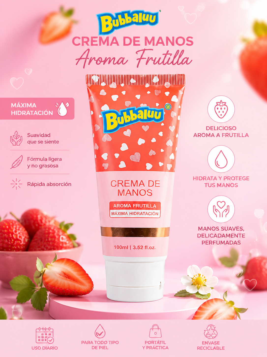 Crema de manos | Bubbaluu