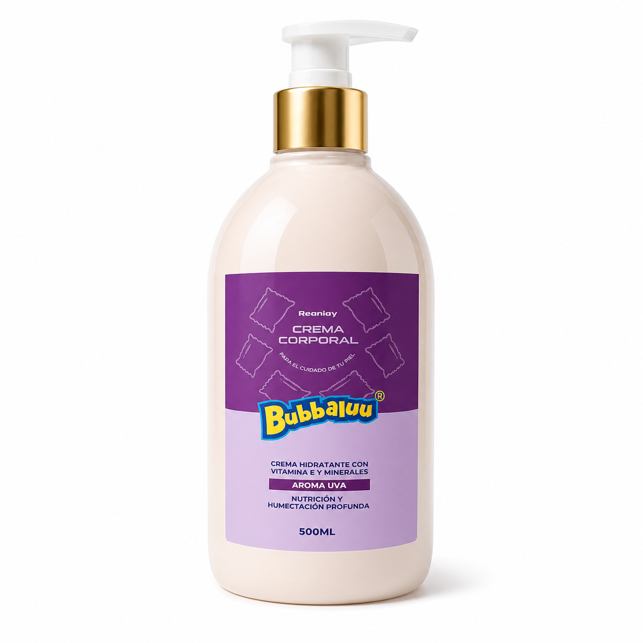 Crema Corporal Uva | Bubbaluu