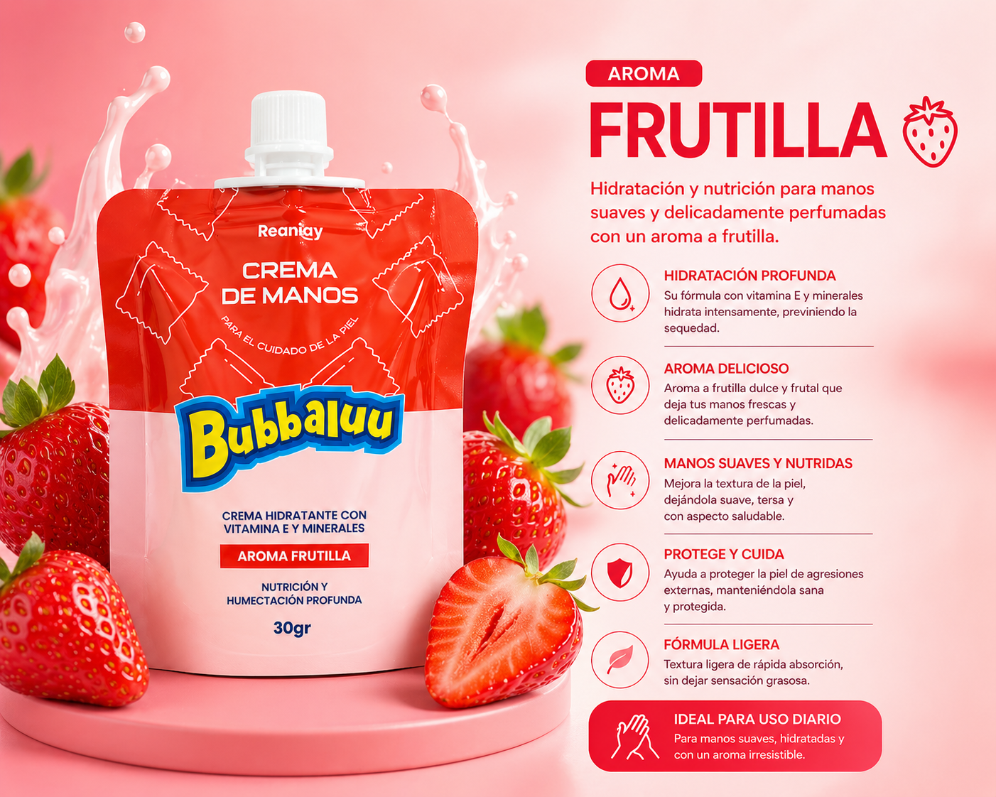 Crema de manos MINI | Bubbaluu