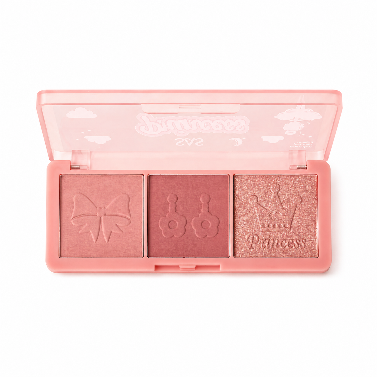 Trio de rubor e iluminador | SAS Cosmetic