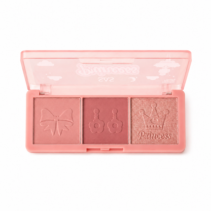 Trio de rubor e iluminador | SAS Cosmetic