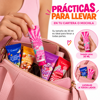 Pack 5 Cremas de mano Postrecitos | Uvalu