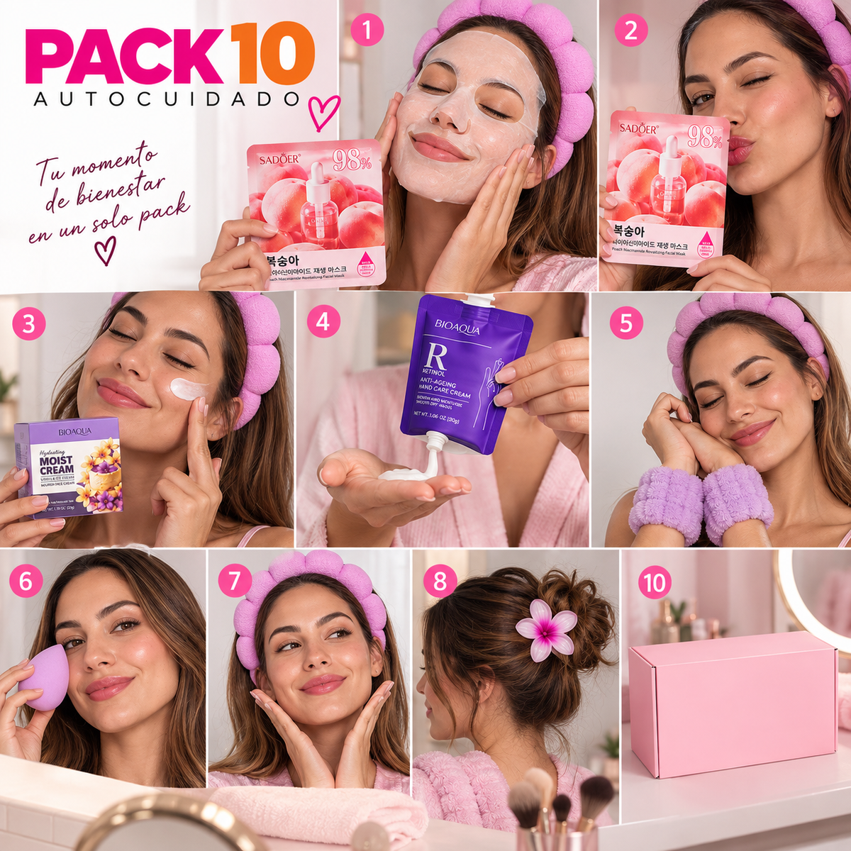 Pack Regalo 10 productos Lila | Uvalu