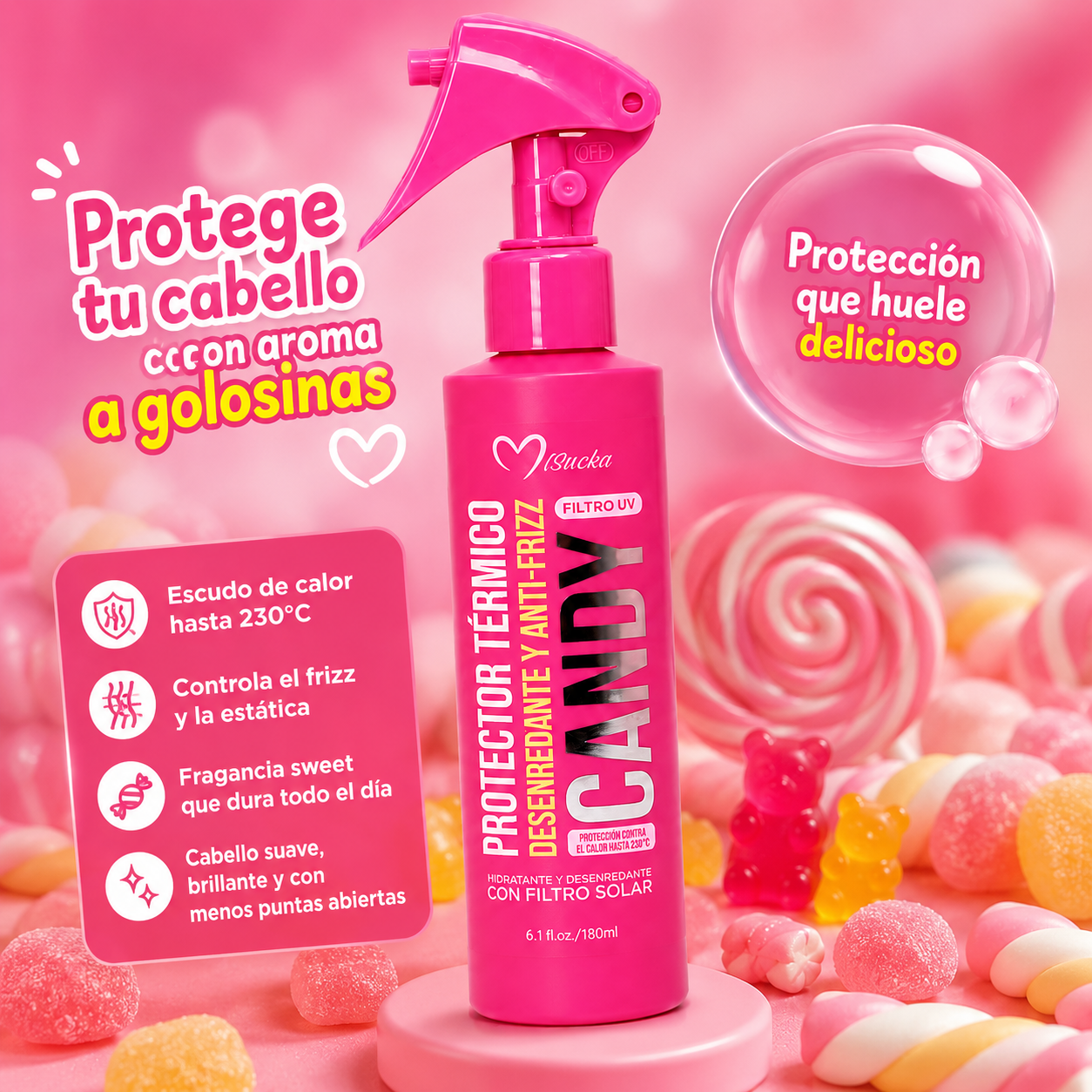 Termoprotector Candy | Misucka