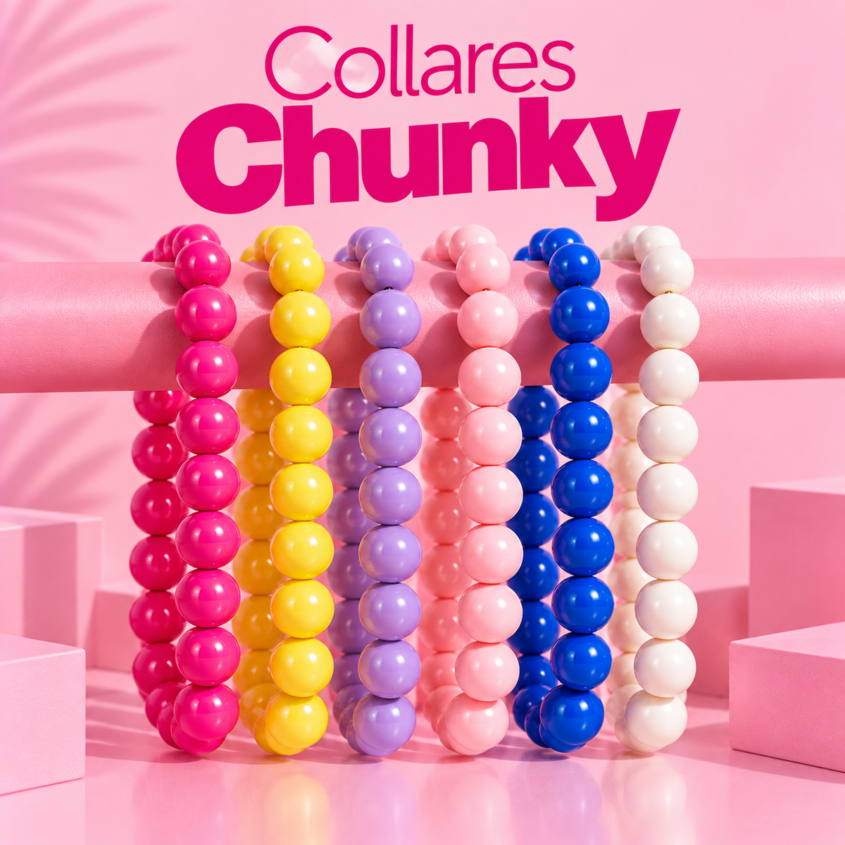 Collar Chunky Chicle | Uvalu