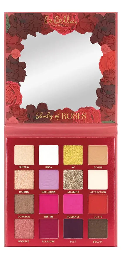 Paleta de sombras Shades of Roses Palette | Bebella
