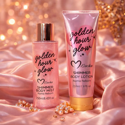 Set Body Mist y crema Golden Hour | Misucka