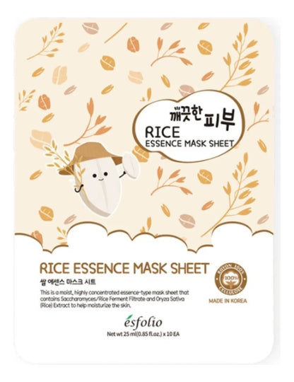 Mascarilla facial de arroz | Esfolío