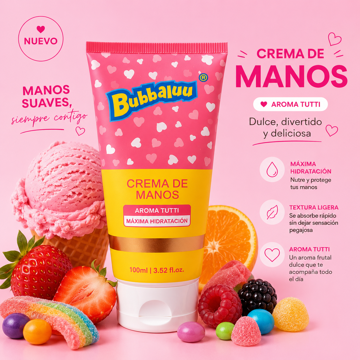 Pack Regalo Rosa Bubbaluu | Uvalu