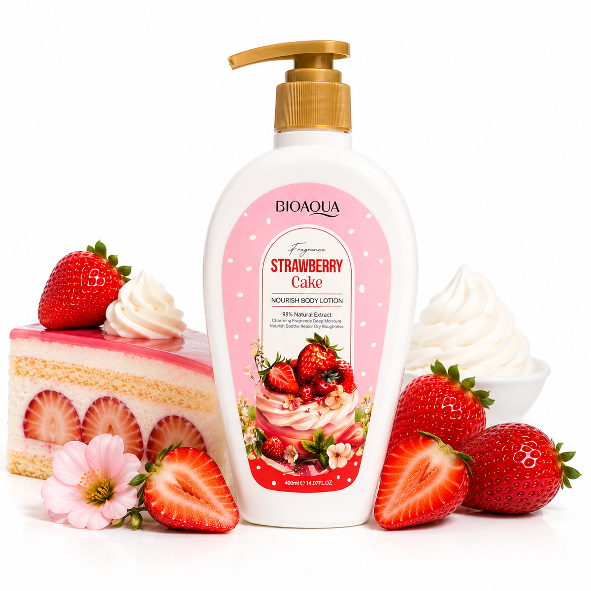Crema Corporal Strawberry Cake | Bioaqua