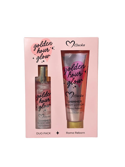 Set Body Mist y crema Golden Hour | Misucka
