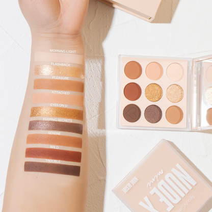 Paleta de sombras Nude X mini Desire| Beauty Creations
