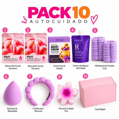 Pack Regalo 10 productos Lila | Uvalu