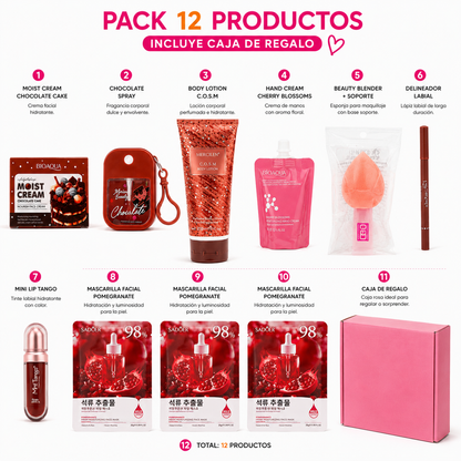 Pack Regalo Cuidado Corporal Brown Chocolate | Uvalu