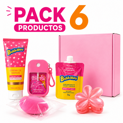 Pack Regalo Rosa Bubbaluu | Uvalu