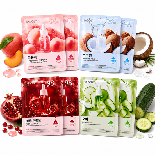 Pack 8  Mascarillas Faciales | Sadoer