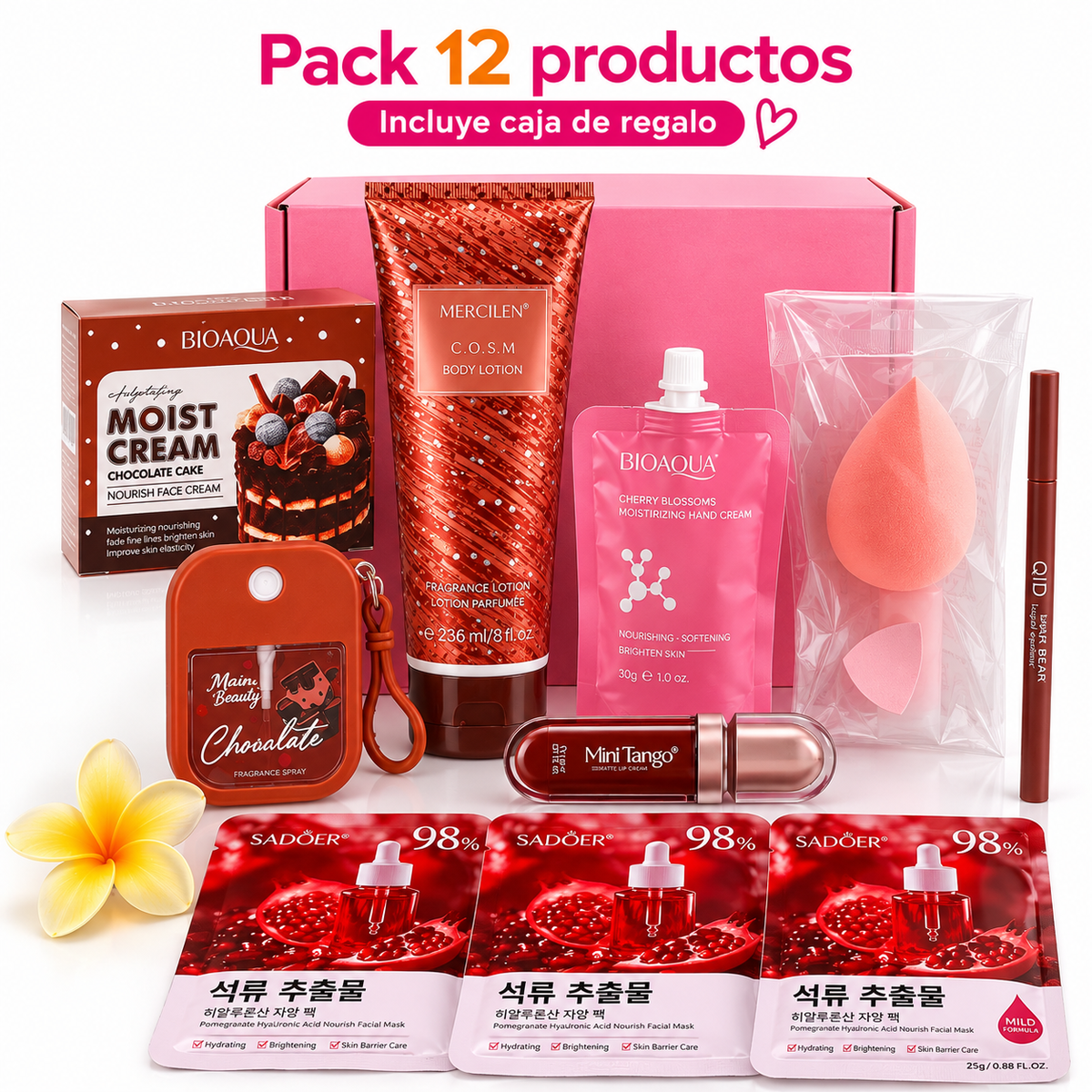 Pack Regalo Cuidado Corporal Brown Chocolate | Uvalu