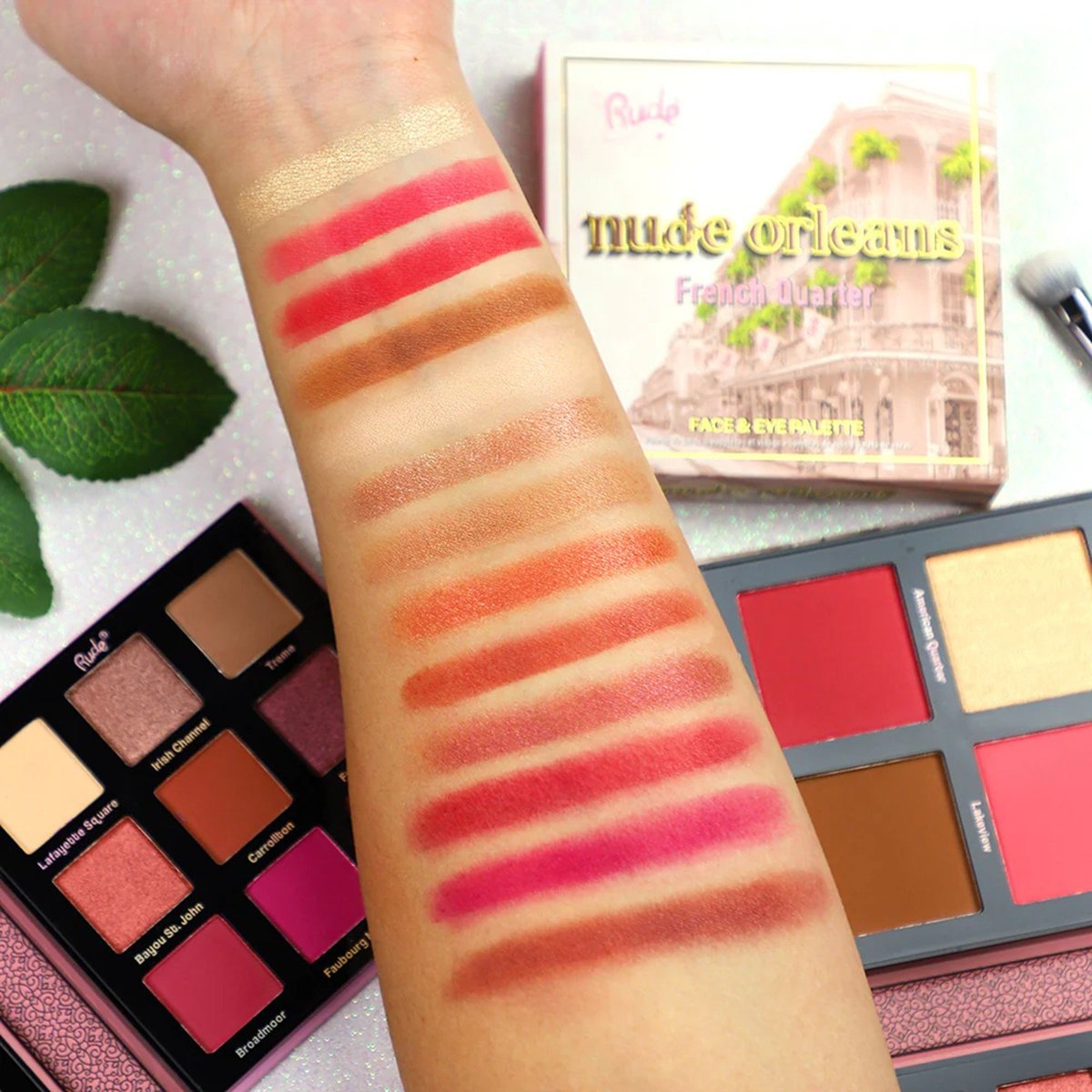 Paleta ojos y rostro Rude Nude Orleans